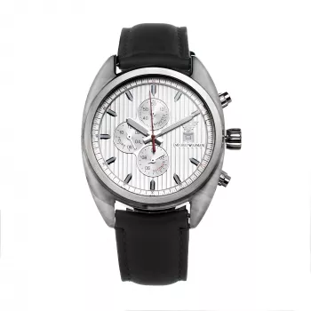 Armani AR5911 Vīriešu Hronogrāfa Pulkstenis 42mm Melns Ciparnīca Nerūsējošais Tērauds