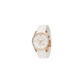 ARMANI AR5919 vīriešu hronogrāfa pulkstenis, nerūsējošais tērauds, 43mm, melns ciparnīca
