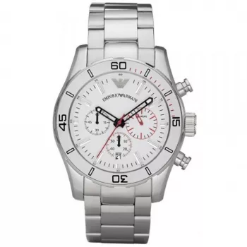 ARMANI AR5932 vīriešu pulkstenis 45mm nerūsējošais tērauds rozā zelta PVD kvarca hronogrāfs