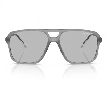 Armani Exchange AX4150SU83638 Saulesbrilles Vīriešu Kvadrātveida Matēti Melnas Pelēkas 59mm