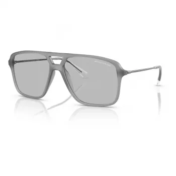 Armani Exchange AX4150SU83638 Saulesbrilles Vīriešu Kvadrātveida Matēti Melnas Pelēkas 59mm