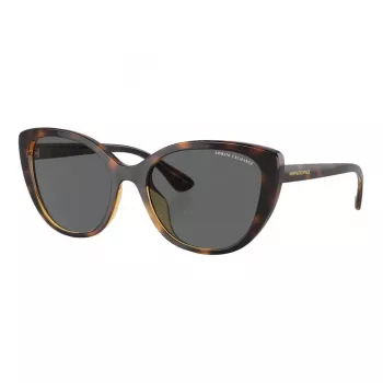 ARMANI EXCHANGE Sieviešu saulesbrilles AX4111SU82138 – caurspīdīgi pelēks rāmis, pelēka gradienta lēca, 54/18/140 mm