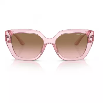 Armani Exchange Sieviešu Saulesbrilles AX4125SU83391 Caurspīdīgi Pelēks Rāmis Pelēks Gradienta Stikls 54mm