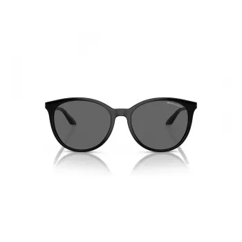 Armani Exchange Sieviešu Saulesbrilles AX4140S815887 - Melns Rāmis, Pelēkas Lēcas, 55mm