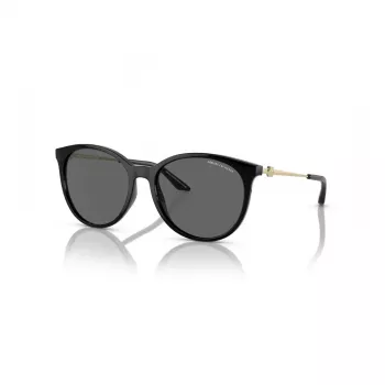 Armani Exchange Sieviešu Saulesbrilles AX4140S815887 - Melns Rāmis, Pelēkas Lēcas, 55mm