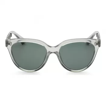 ARMANI EXCHANGE Sieviešu saulesbrilles AX4148SU83607 Caurspīdīgi pelēks kvadrātveida rāmis, pelēka lēca 56 mm
