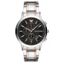 Armani Man AR11165 vīriešu hronogrāfa pulkstenis, 43mm, nerūsējošais tērauds, melns ciparnīca | ITworkshop.lv