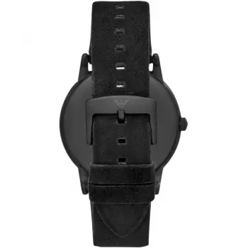 Armani vīriešu pulkstenis AR11274 43mm zils ciparnīca zila ādas siksniņa