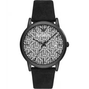 Armani vīriešu pulkstenis AR11274 43mm zils ciparnīca zila ādas siksniņa