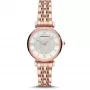 ARMANI sieviešu AR11244 Gianni T-Bar kvarca analogais pulkstenis 32mm rožu zelta tērauds