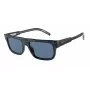 ARNETTE AN4278-120280 Vīriešu saulesbrilles Matēts melns rāmis Pelēkas lēcas 55mm