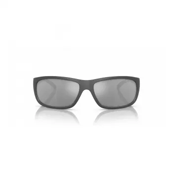 ARNETTE AN4290-28706G Vīriešu taisnstūra saulesbrilles matēti melnas pelēkas