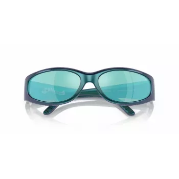 ARNETTE AN4302-290925 Vīriešu taisnstūra saulesbrilles Matēts melns rāmis Pelēkas lēcas 62mm