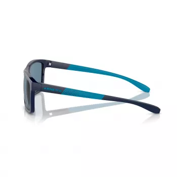 ARNETTE AN4328U27622V Vīriešu saulesbrilles Matēti Melni Tumši Pelēks Spoguļsudrabs 58mm