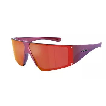 ARNETTE AN4332-29206Q Unisex saulesbrilles Matēti melns Grey Mirror 69mm