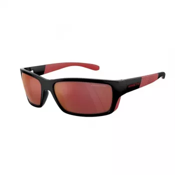 ARNETTE AN4336-27536Q Vīriešu Saulesbrilles Matēti Melni Taisnstūra 61mm
