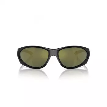 Arnette AN4342-29476R Unisex Saulesbrilles, Matēts Melns Rāmis, Tumši Pelēka Spoguļsudraba Lēca, 62 mm Lēcas Platums