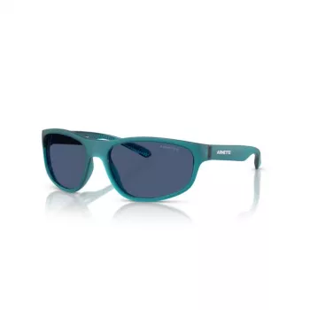 Arnette AN4351-296880 Vīriešu Saulesbrilles Matēti Melni Pelēkas Taisnstūra Pilns Rāmis 56 mm