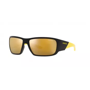 ARNETTE Vīriešu taisnstūra saulesbrilles AN429728085A6 64/16/125 mm Matēti melnas