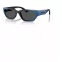 ARNETTE Vīriešu saulesbrilles AN4350-297587 Matēti melna melna pelēka 55mm