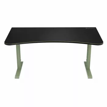 Arozzi Arena Large Gaming Galds – Forest Green (Regulējams Augstums, Mikrošķiedras Peles Paliktnis)
