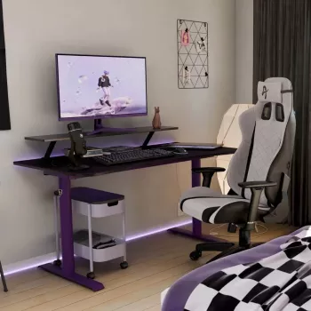 Arozzi Arena Medium Gaming galds – Purple