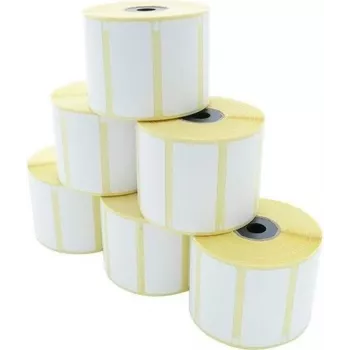 ARTDEV Termopapīra etiķešu rullis - 56 x 25mm, serde 12/25mm, 1000 etiķetes/rullī