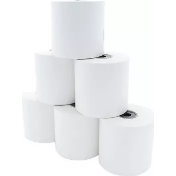 ARTDEV Termopapīra etiķešu ruļļa nepārtrauktā lente 80mm x 30m, serde 25mm, maks. ārējais diametrs 80mm