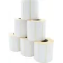 ARTDEV termopārsūtīšanas etiķešu rullis 90 x 29 mm, 96 mm ārējais diametrs, 40 mm serde, 1300 etiķetes rulī, balts papīrs, pastāvīgā līme