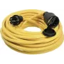 AS SCHWABE 60354 Smagās ekspluatācijas gumijas pagarinātājkabelis 20 m H07RN-F 3G2.5 16 A IP44 Dzeltens