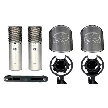 Aston Microphones Spirit Stereo Pair – Lielās diafragmas kondensatora mikrofonu pāris