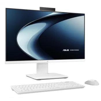 ASUS AiO 23,8 collu All-in-One dators, Intel Core 5 220H, 16GB DDR5, 512GB SSD, Windows 11 Pro, balts