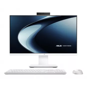 ASUS AiO 23,8 collu All-in-One dators, Intel Core 5 220H, 16GB DDR5, 512GB SSD, Windows 11 Pro, balts