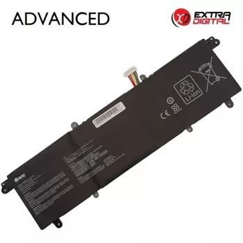 ASUS C31N1821 4210mAh litija polimēru klēpjdatora baterija ZenBook 13/14/15 UX333 UX433 UX533 sērijai - melna