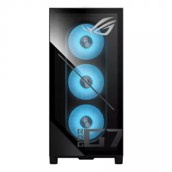 ASUS ROG G700 G700TF-7265KF577W spēļu torņa dators, Intel Core Ultra 7 265KF, 32GB DDR5, 1TB SSD, NVIDIA GeForce RTX 5080, Windows 11 Home, melns