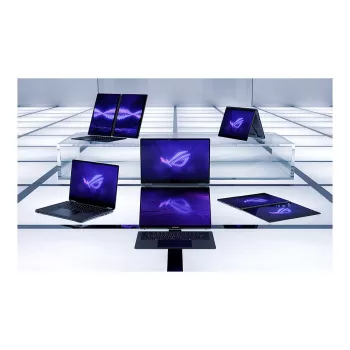 ASUS ROG Zephyrus Duo GX651AX-SR004W spēļu klēpjdators, 16 collu 3K OLED skārienjūtīgs 120Hz, Intel Core Ultra 9 386H, 64GB LPDDR5x, 2TB SSD, GeForce RTX 5090 24GB, Windows 11 Home, vācu QWERTZ tastatūra
