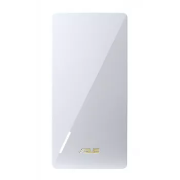 ASUS RP-BE58 Dual-Band Wi-Fi 7 signāla pastiprinātājs, BE3456, 2.4GHz 574Mbps + 5GHz 2882Mbps, 1x Gigabit ports, AiMesh, WPA3, balts, UK kontaktdakša