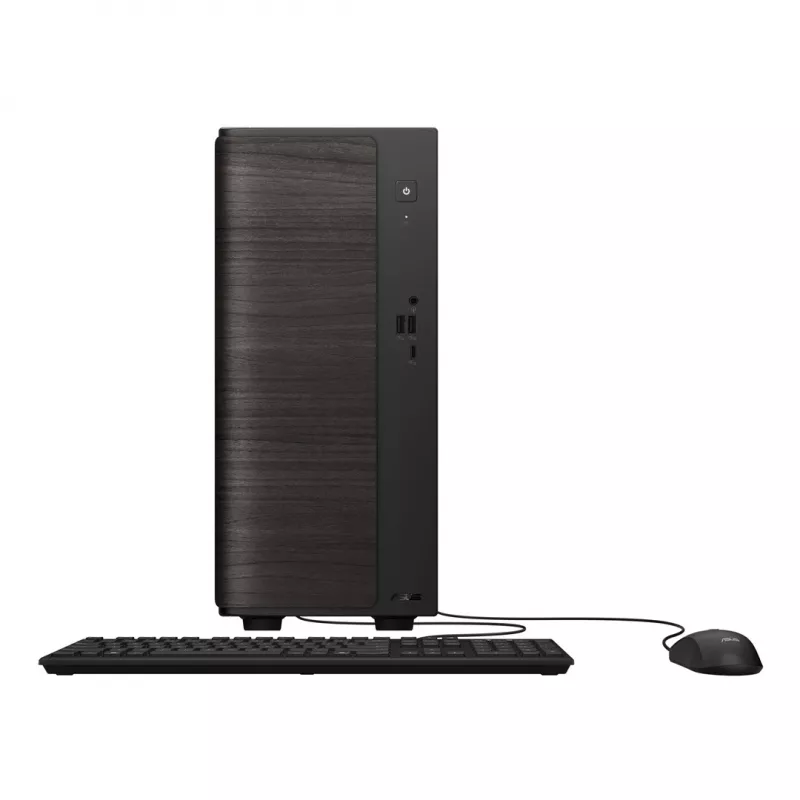 ASUS V700 Mini tornis VM701MG-OR7445039W Copilot+ PC, AMD Ryzen AI 7 445, 16GB DDR5, 512GB SSD, Windows 11 Home, Melns ar koka akcentu