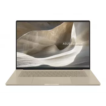 ASUS Zenbook A16 UX3607OA-SQ024X 2-in-1 klēpjdators, 16 collu OLED 3K skārienekrāns, Snapdragon X2 Elite Extreme, 48GB RAM, 1TB SSD, Windows 11 Pro, bēšs