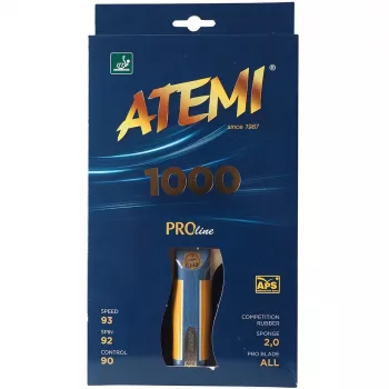 Atemi 1000 Pro Concave galda tenisa rakešu komplekts