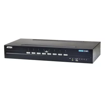 ATEN CS1148DP 8-Portu USB Dual DisplayPort KVM slēdzis – 4K, Audio & USB centrmezgls