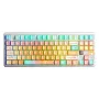 AULA Gasket F87 Pro V2 Orange Soda Kailh Meteorite Ice Cream RGB mehāniskā tastatūra