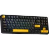 AULA Gasket F87 Thunder Black GrayWood RGB tastatūra