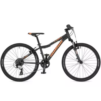 Author A-Matrix 24 inch kalnu velosipēds, 21 ātrumu Shimano, Phantom Black Mat
