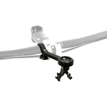 Author ACC-515 Stūres kronšteins GoPro / Garmin / Cateye – Melns (31.8 mm, alumīnijs)