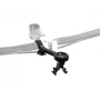 Author ACC-515 Stūres kronšteins GoPro / Garmin / Cateye – Melns (31.8 mm, alumīnijs)