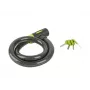 Author Cable Lock ACL-85 C-Sleeve 25x1000mm Atslēgas troses slēdzene, melna/zaļa