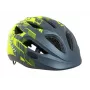 Author Flash Inmold X8 Bērnu velo ķivere - Pelēka/Dzeltena, 47-51 cm