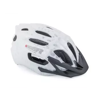 Author Saber X1 Inmold velo ķivere - balta, 53-59 cm, 24 ventilācijas atveres