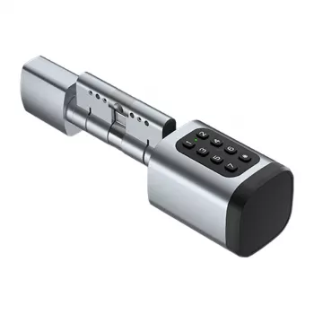 AVATTO SDL-V1-S80 viedā digitālā cilindra slēdzene 80mm Sudraba